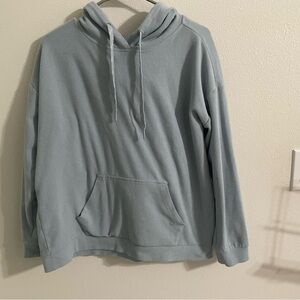 Women's Light Blue Athletic Hoodie